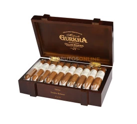 Charuto Gurkha Cellar Reserve 21 Anos Solara Double Robusto - Caixa com 20