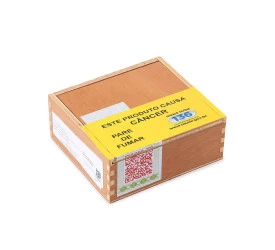 Caixa Vazia - Perceverancia Petit Robusto Quadrado 
