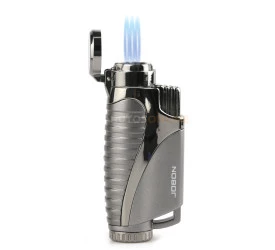 Isqueiro Maçarico Jobon ZB399 (3 Chamas) - Chumbo