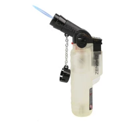 Isqueiro Maçarico Angle Jet Plus Zengaz ZL-60 - Transparente