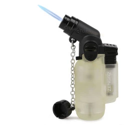 Isqueiro Maçarico Angle Jet Zengaz ZL-14 - Transparente