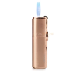 Isqueiro Maçarico com Furador Jobon (3 Chamas) - Cobre