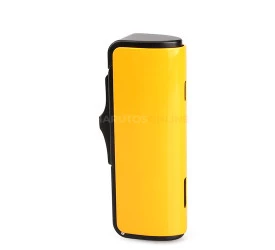 Isqueiro Maçarico Com Furador Cohiba 53 - Amarelo e Preto (3 Chamas)
