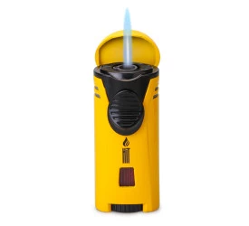 Isqueiro Maçarico Hit F37 - Amarelo (1 Chama)