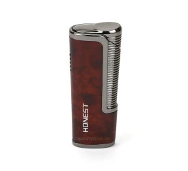 Isqueiro Maçarico Honest 232 - Madeira (1 Chama)