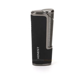Isqueiro Maçarico Honest 232 - Preto (1 Chama)