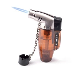 Isqueiro Maçarico Honest 261 - Marrom (1 Chama)