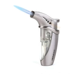Isqueiro Maçarico Honest 262 - Prata (1 Chama)