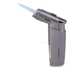 Isqueiro Maçarico Honest 3028 - Chumbo (1 Chama)