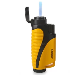 Isqueiro Maçarico Jobon ZB399 (3 Chamas) - Amarelo