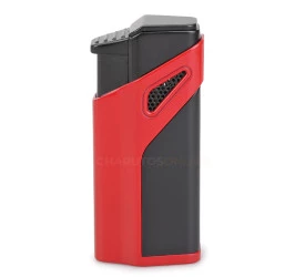 Isqueiro Maçarico Jobon ZB981 (3 Chamas com Furador) - Vermelho