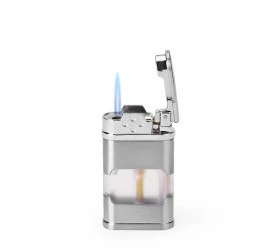Isqueiro Maçarico Lighter 9 - Prata