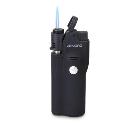Isqueiro Maçarico Xtend Jet Zengaz zt-66 - Preto (1 chama)
