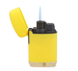 Isqueiro Maçarico Zengaz Mega Jet - Amarelo (1 chama)