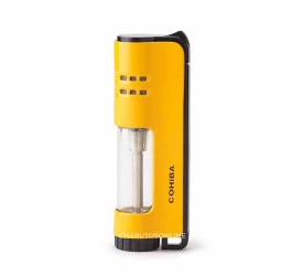 Isqueiro Maçarico Cohiba COB03b - Amarelo (1 chama)