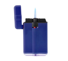 Isqueiro Maçarico Zengaz Poker Jet ZL-18 - Azul