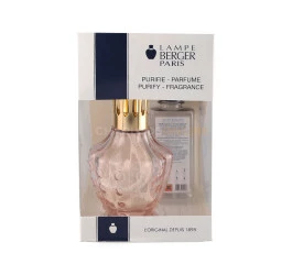 Kit Lampe Berger Clochette Rose com Fragrância Chant De Lavande
