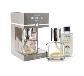 Kit Lampe Berger Glaçon Transparente com Fragrância Sous Le Figuier