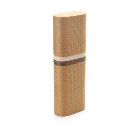 Porta 2 Charutos Stripes - Caramelo