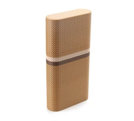 Porta 3 Charutos Stripes - Caramelo