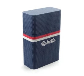 Porta 6 Charutos Noir com Isqueiro e Cortador Personalizado Azul