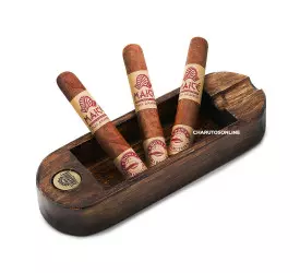 Sampler Grand Amazonia Ygarapé Moirê PeteÎ (3 Charutos e Cinzeiro)