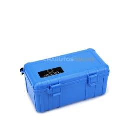 Umidor de Viagem Nerone para 15 Charutos - Azul