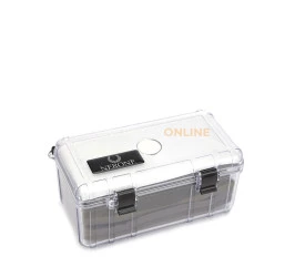 Umidor de Viagem Nerone para 15 Charutos - Transparente