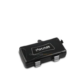 Umidor de Viagem Xikar para 5 Charutos - Preto